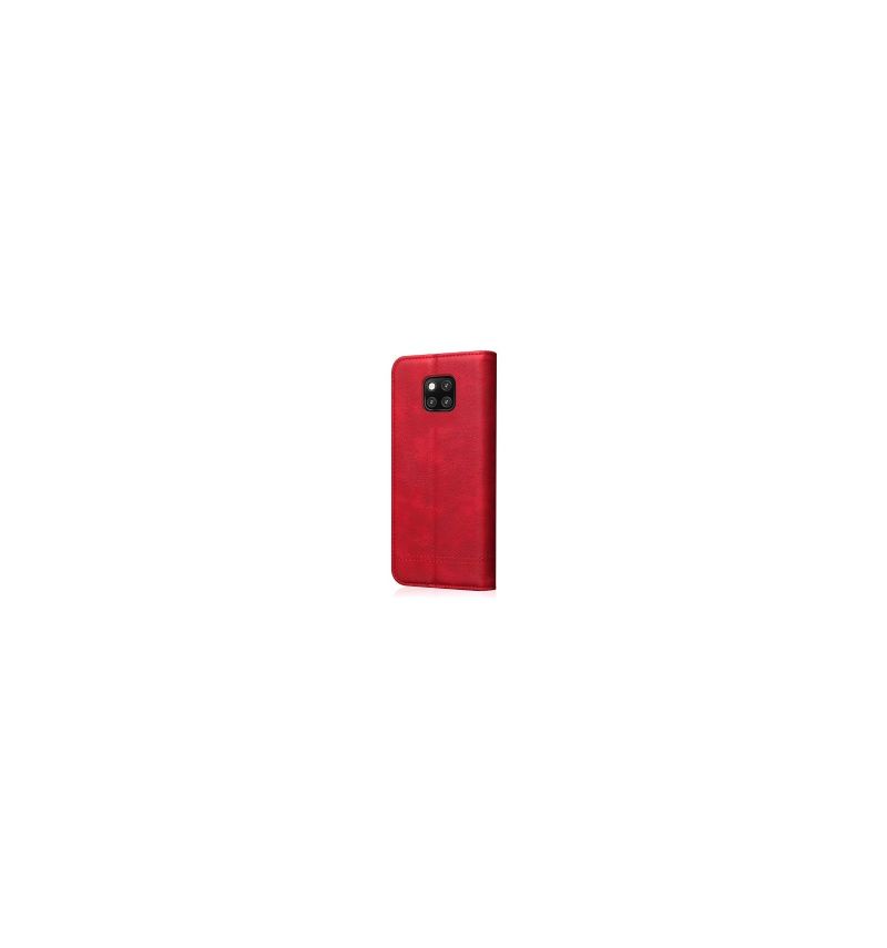 Kožené Pouzdro Na Huawei Mate 20 Pro Inteligentní Retro