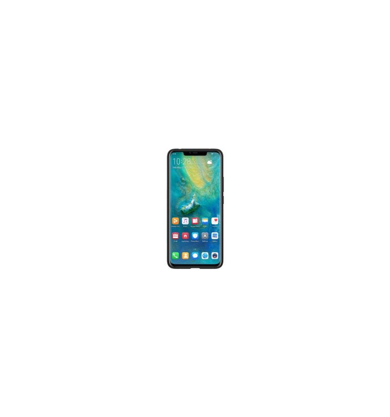 Kryt Na Huawei Mate 20 Pro Syntetické Vlákno - Černá