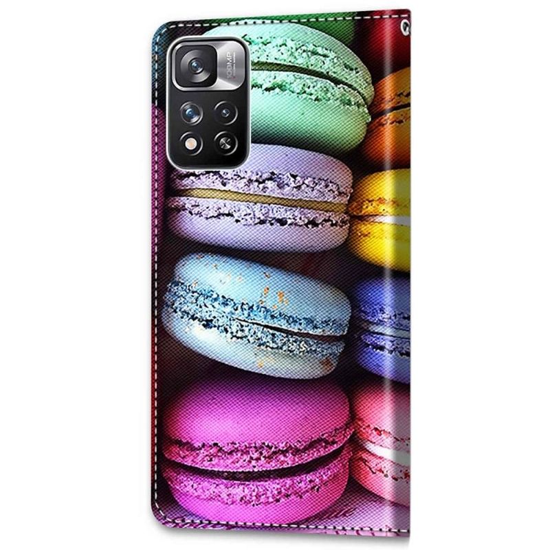 Flipové Pouzdro Na Xiaomi Redmi Note 11 Pro Plus 5G Makronky