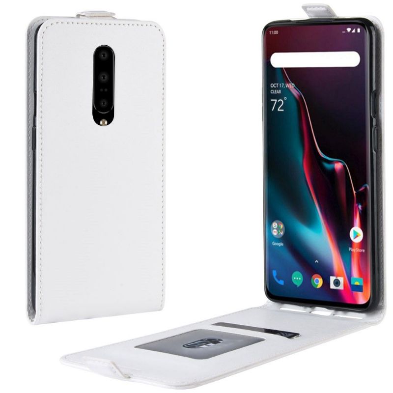Kožené Pouzdro Folio Na OnePlus 7 Pro Flipové Pouzdro Vertikální Umělá Kůže