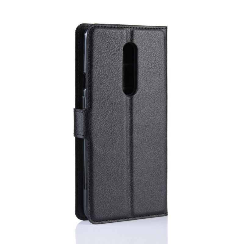 Kožené Pouzdro Folio Na OnePlus 7 Pro Stylový Kožený Držák Na Karty