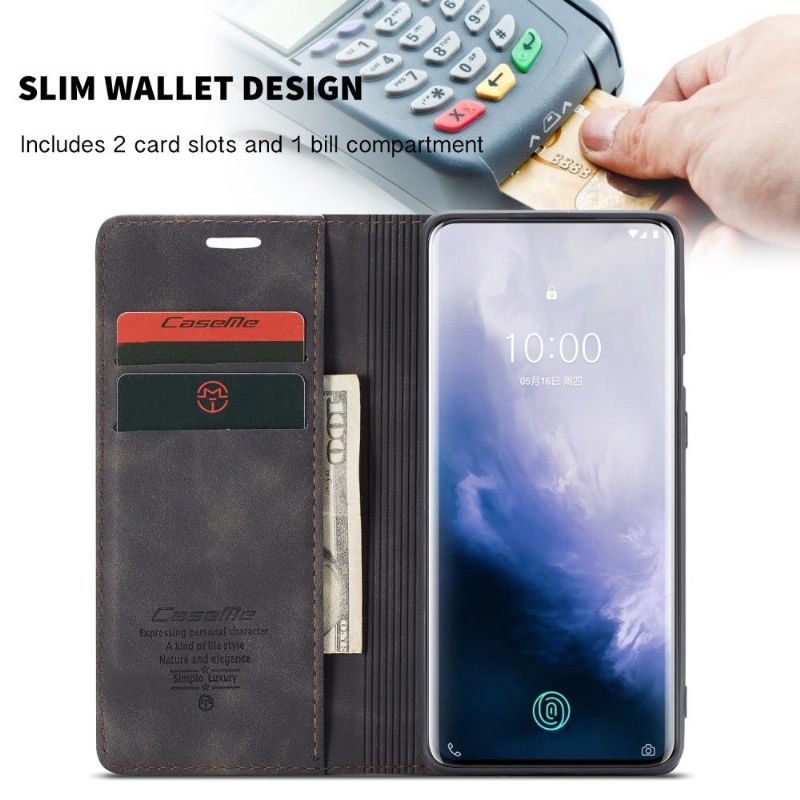 Kožené Pouzdro Na OnePlus 7 Pro Golia Z Umělé Kůže