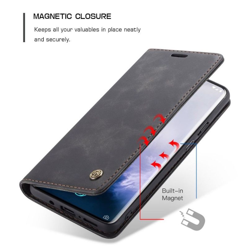 Kožené Pouzdro Na OnePlus 7 Pro Golia Z Umělé Kůže