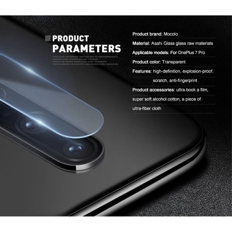 Oneplus 7 Pro – 2 Fólie Z Tvrzeného Skla Pro Objektiv Zadního Fotoaparátu