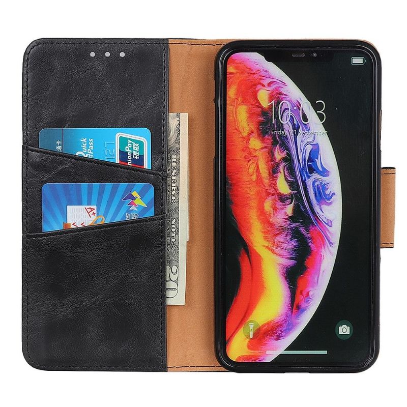 Pouzdra Na OnePlus 7 Pro Edouard Držitel Karty Z Umělé Kůže