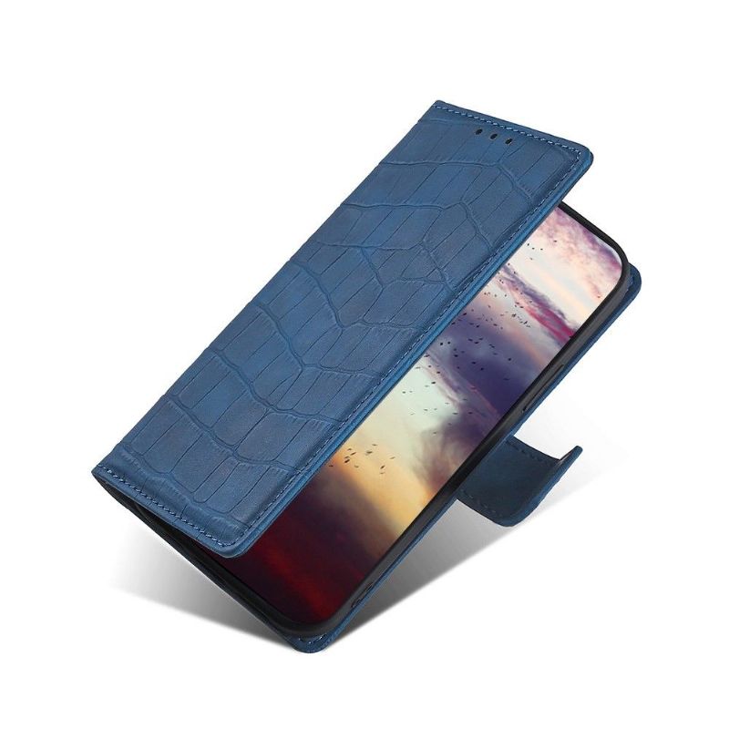 Flipové Pouzdro Na OnePlus 9 Pro Ana Faux Krokodýlí Kůže