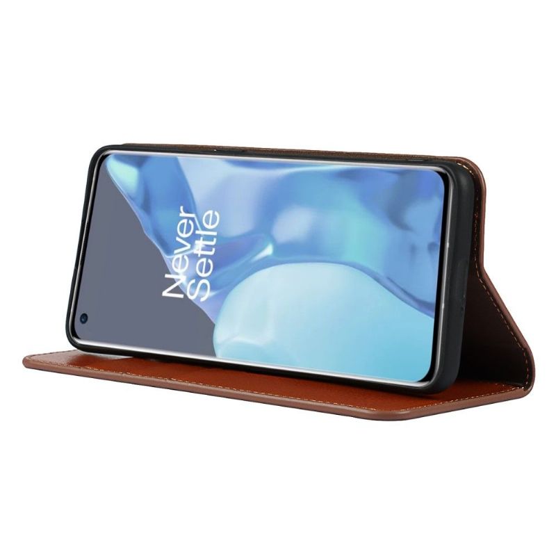 Flipové Pouzdro Na OnePlus 9 Pro Funkce Podpory Koženého Držáku Karty