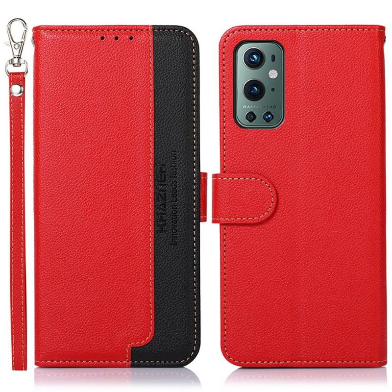 Flipové Pouzdro Na OnePlus 9 Pro Khazneh Odkryté Švy