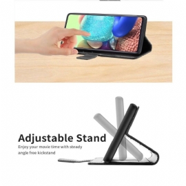 Flipové Pouzdro Na OnePlus 9 Pro Kožený Efekt Čar Y