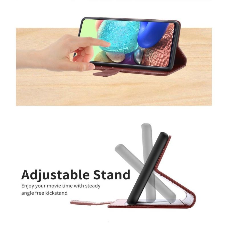 Flipové Pouzdro Na OnePlus 9 Pro Kožený Efekt Čar Y
