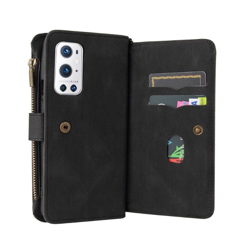 Flipové Pouzdro Na OnePlus 9 Pro Peněženkové Pouzdro Na Lana