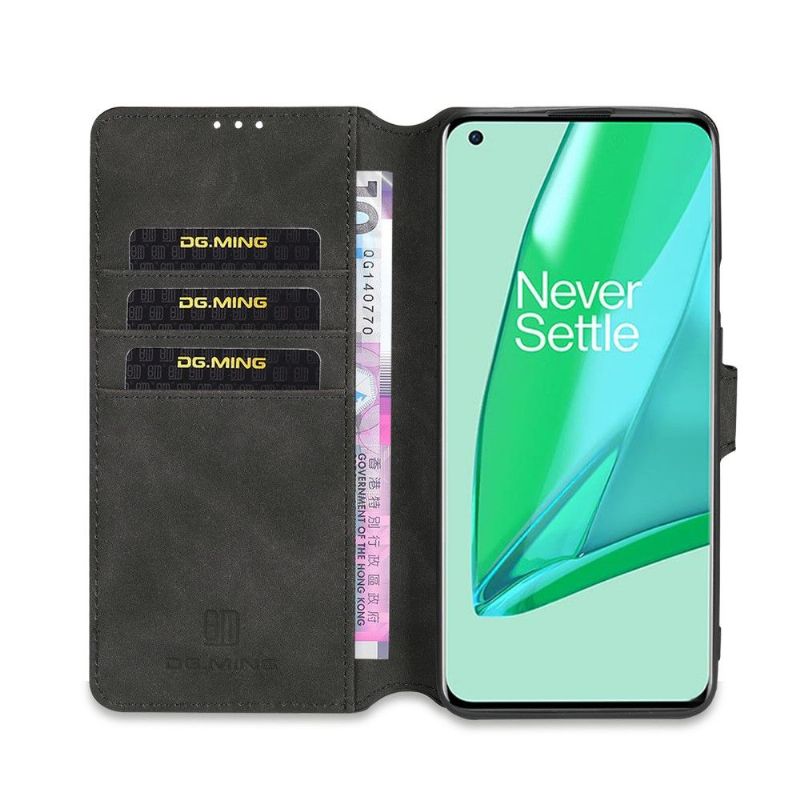 Kožené Pouzdro Na OnePlus 9 Pro Retro Styl Dg Ming