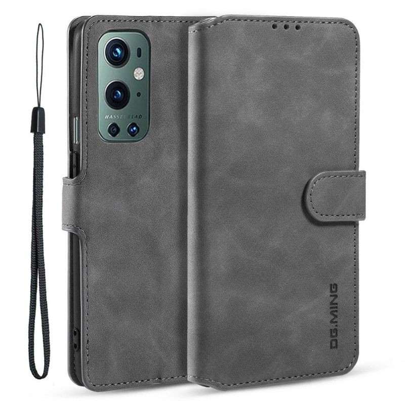 Kožené Pouzdro Na OnePlus 9 Pro Retro Styl Dg Ming