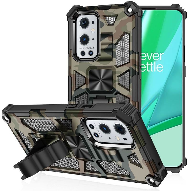 Kryt Na OnePlus 9 Pro Funkce Podpory Vojenské Kamufláže