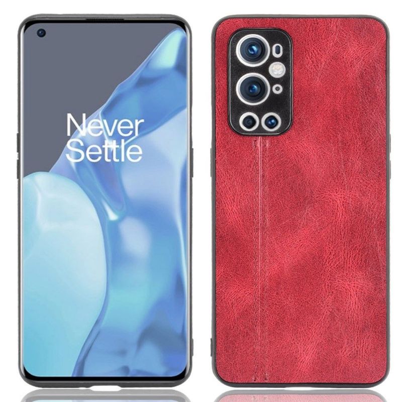 Kryt Na OnePlus 9 Pro Kožený Efekt