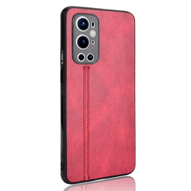 Kryt Na OnePlus 9 Pro Kožený Efekt