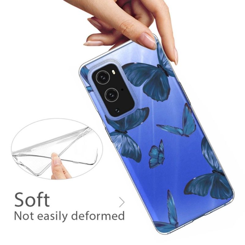 Kryt Na OnePlus 9 Pro Modrí Motýli