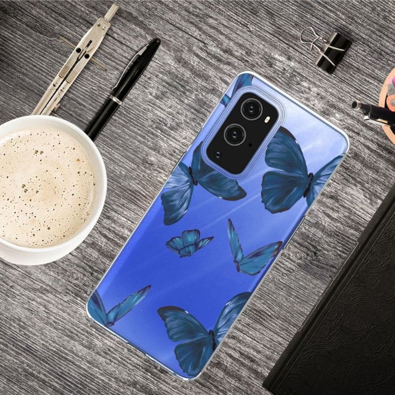 Kryt Na OnePlus 9 Pro Modrí Motýli