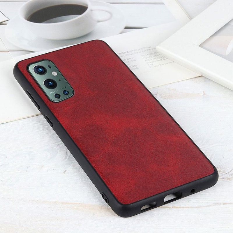 Kryt Na OnePlus 9 Pro Vintage Umělý Kožený Jazz