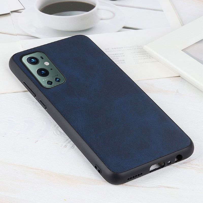 Kryt Na OnePlus 9 Pro Vintage Umělý Kožený Jazz