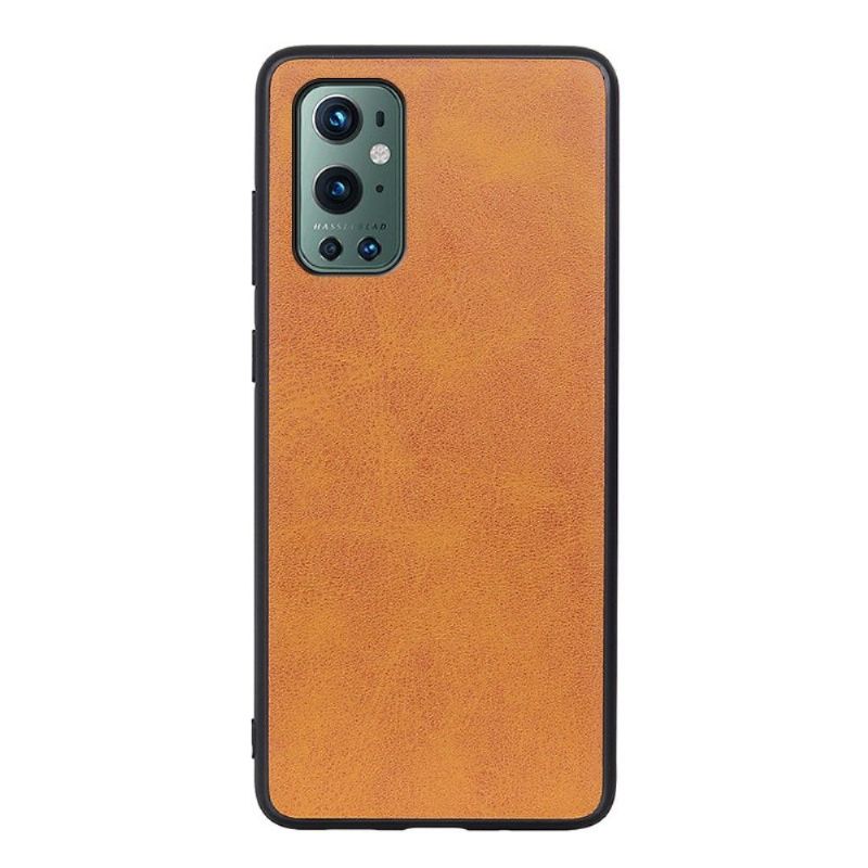 Kryt Na OnePlus 9 Pro Vintage Umělý Kožený Jazz