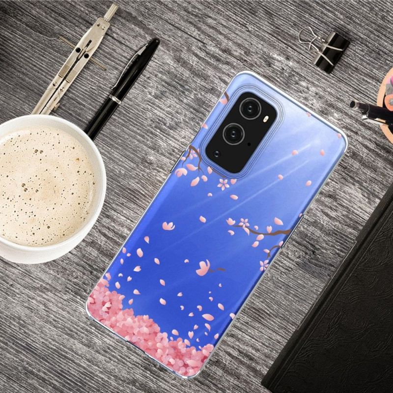 Kryty Na Mobil Na OnePlus 9 Pro Růžové Květy