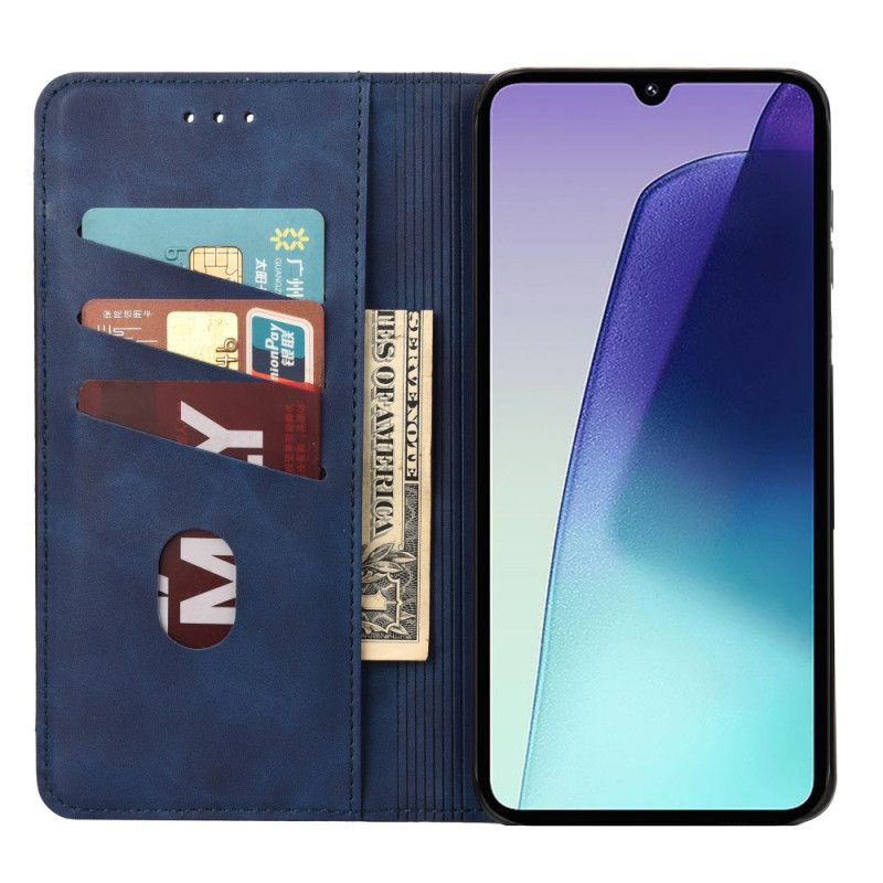 Kožené Pouzdro Folio Poco C75 Dvoubarevná