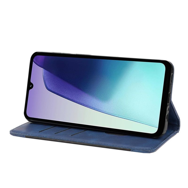 Kožené Pouzdro Folio Poco C75 Dvoubarevná