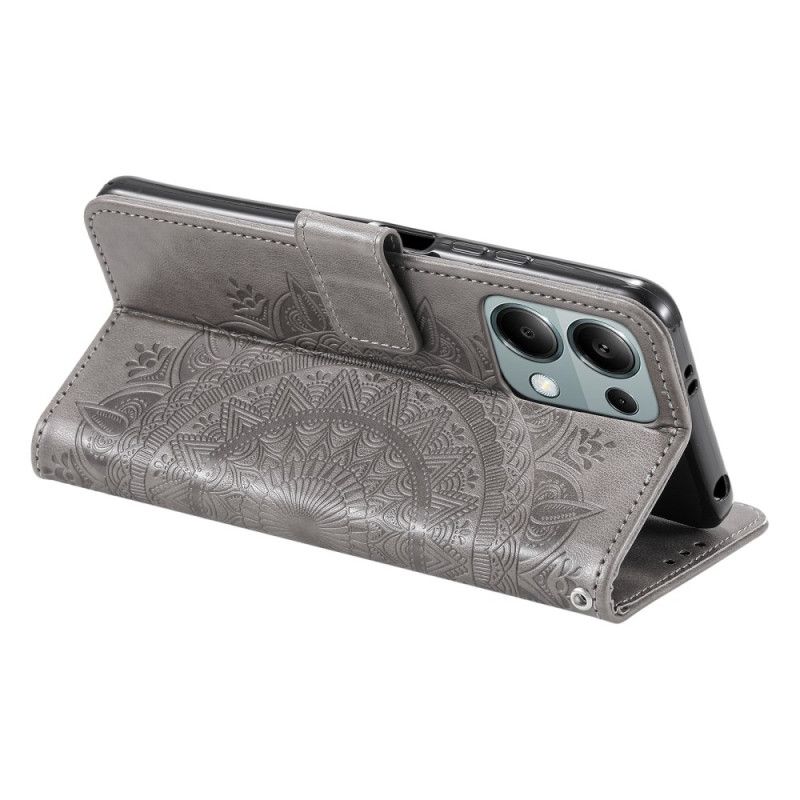 Kožený Kryt Na Poco C75 Mandala Slunce