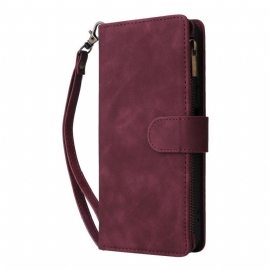 Kožený Kryt Na Poco C75 Multifunkční Peněženka