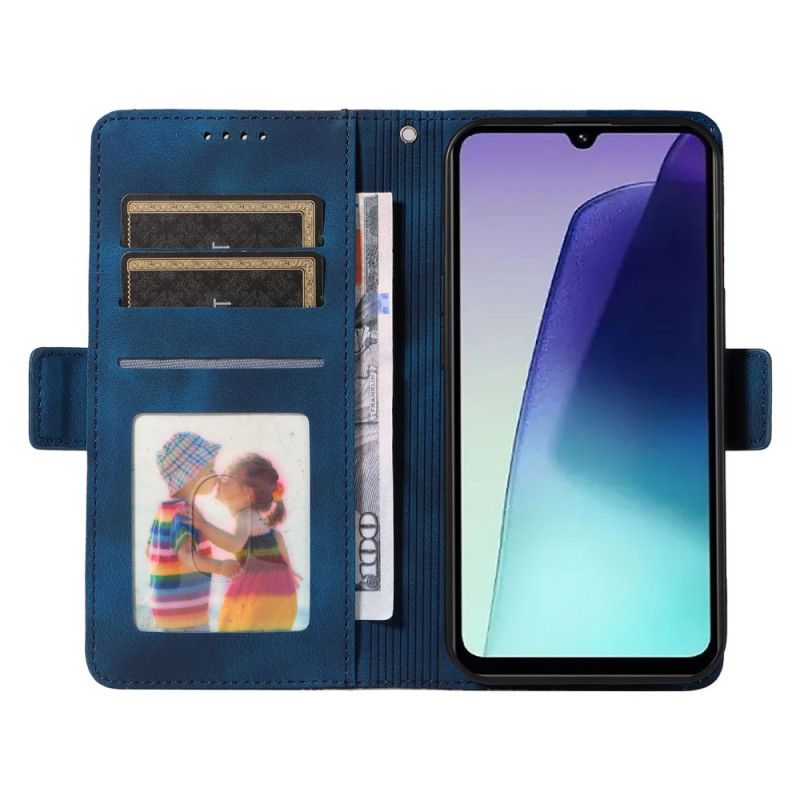 Kožený Kryt Poco C75 Hvězdný Vzor