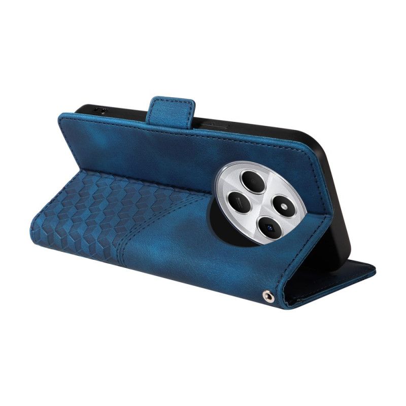 Kožený Kryt Poco C75 Hvězdný Vzor