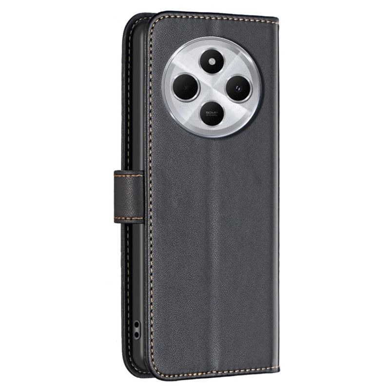 Kožený Kryt Poco C75 Klasická Binfen Color