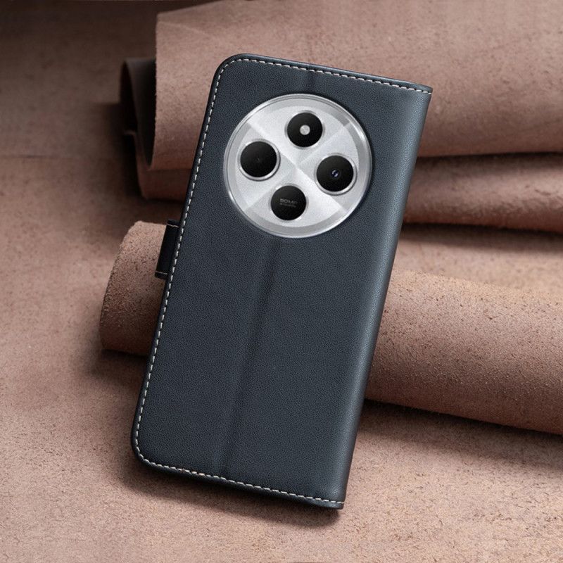 Kožený Kryt Poco C75 Klasická Binfen Color