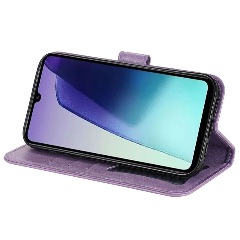 Kožený Kryt Poco C75 Mandalový Vzor Se Šňůrkou Na Krk