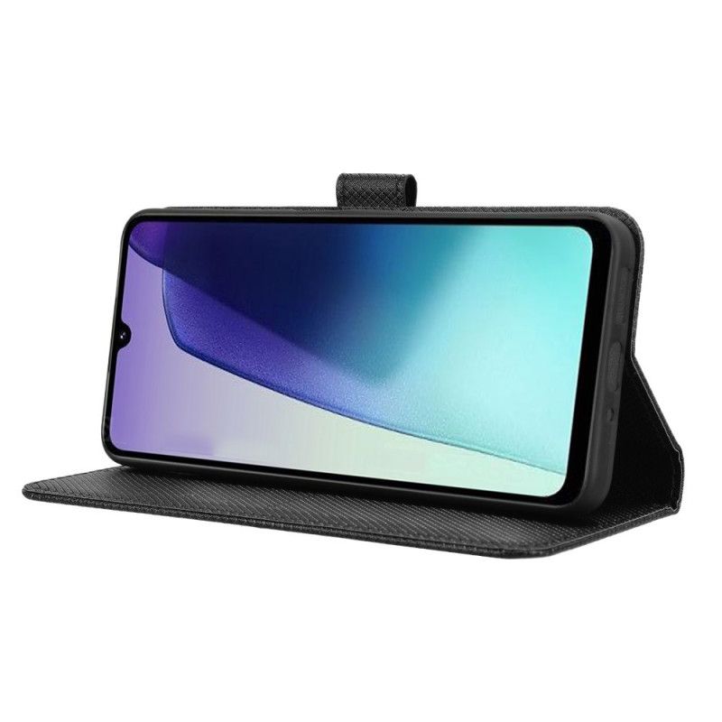 Kožený Kryt Poco C75 Punčíky S Popruhem