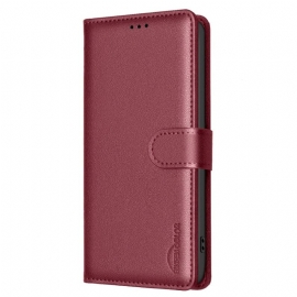 Kožený Kryt Poco C75 Rfid Blokování Barva Binfen