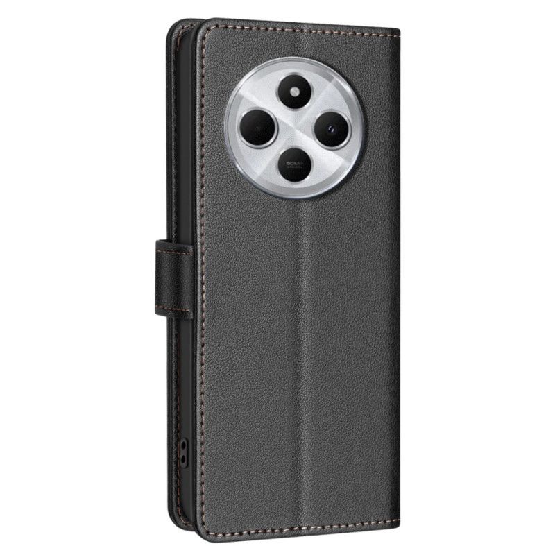 Kožený Kryt Poco C75 Rfid Blokování Barva Binfen