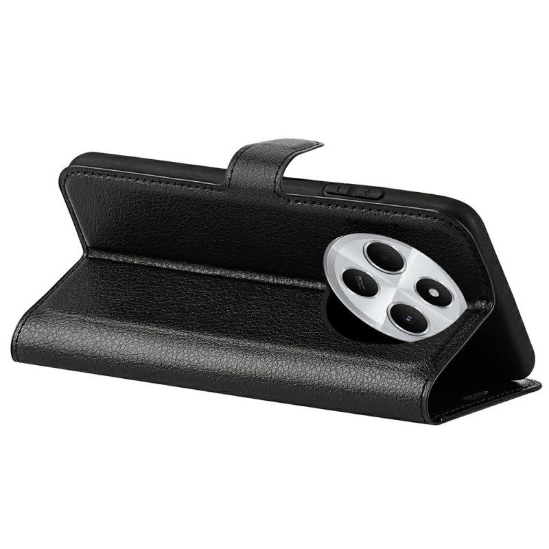 Kožený Kryt Poco C75 Umělá Kůže Liči