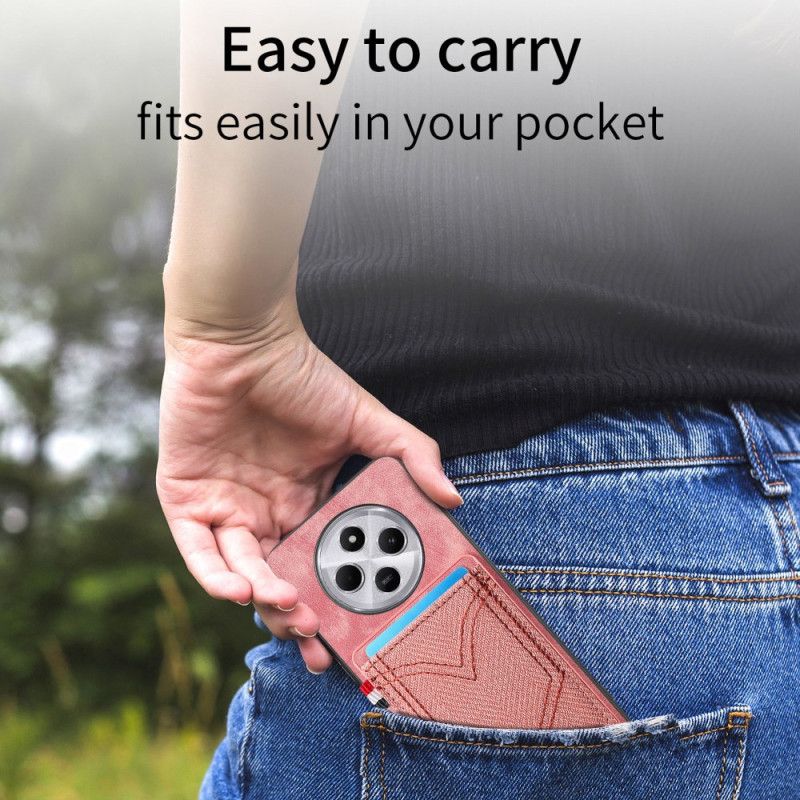 Kryt Na Poco C75 Džínový Držák Na Karty