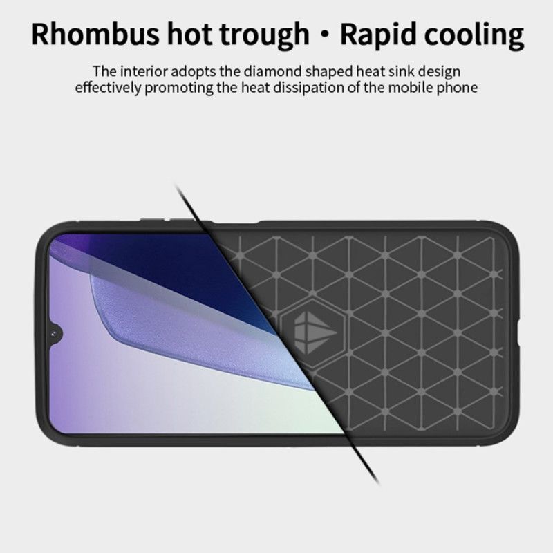 Kryt Na Poco C75 Kartáčovaná Uhlíková Vlákna Mofi