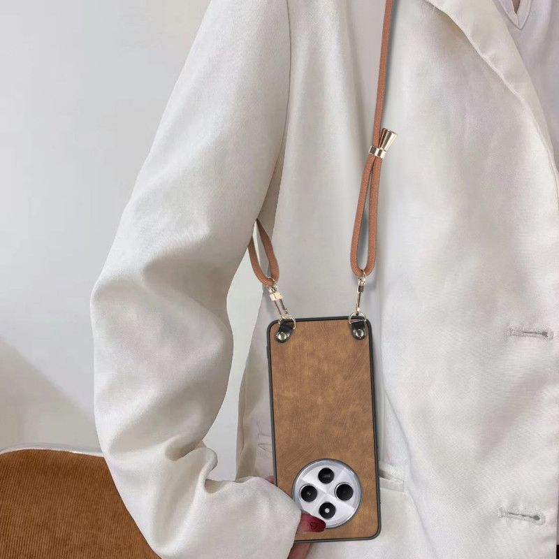 Kryt Na Poco C75 Retro Kožený Efekt