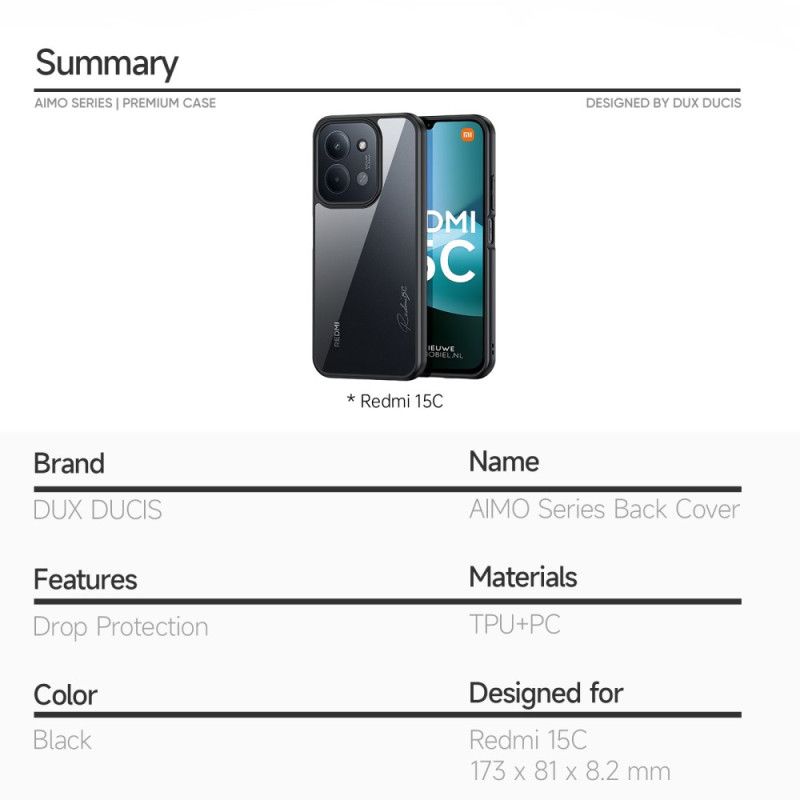 Kryt Na Poco C75 Řada Aimo Dux Ducis