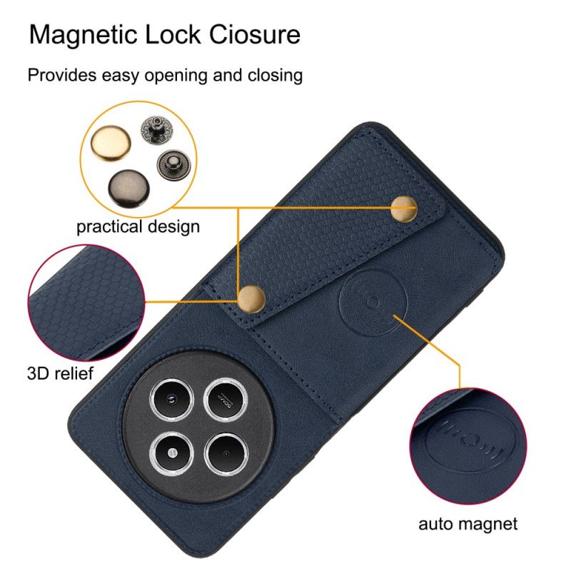 Kryt Poco C75 Držák Na Karty A Stojánek S Koženým Efektem