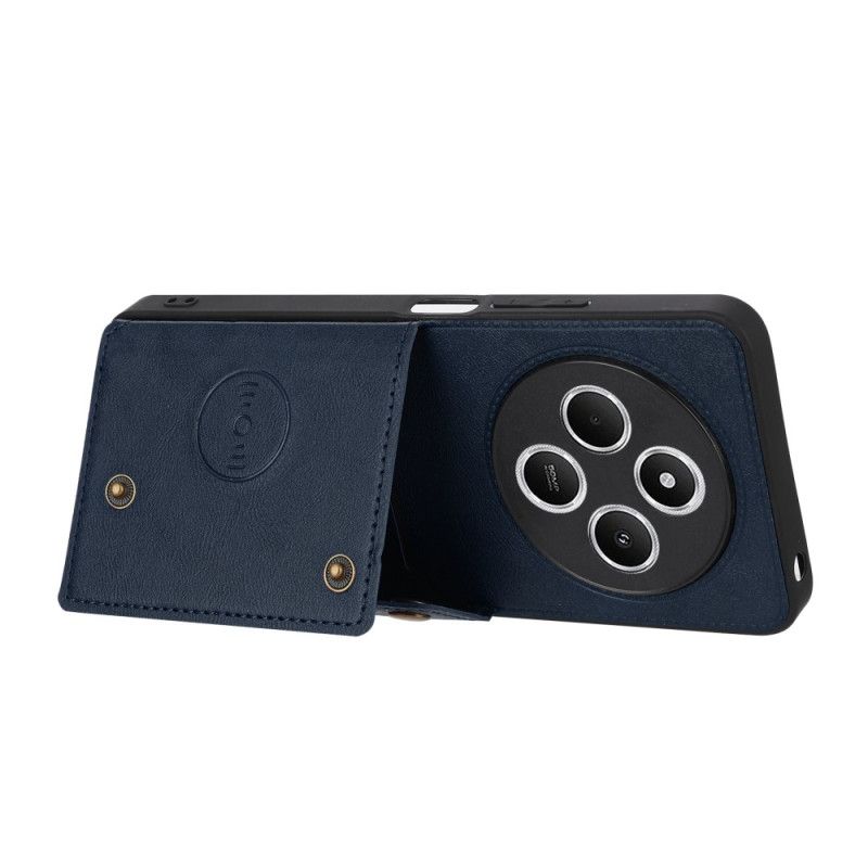 Kryt Poco C75 Držák Na Karty A Stojánek S Koženým Efektem