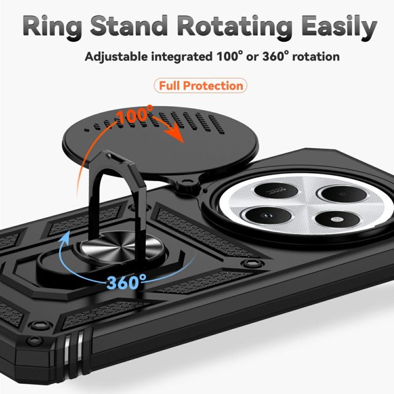 Kryt Poco C75 Držák Na Prsteny A Kryt Fotoaparátu S Květinami A Kamínky Kadem