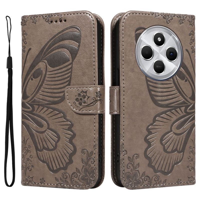 Peněženková Pouzdra Poco C75 Grafický Motýl