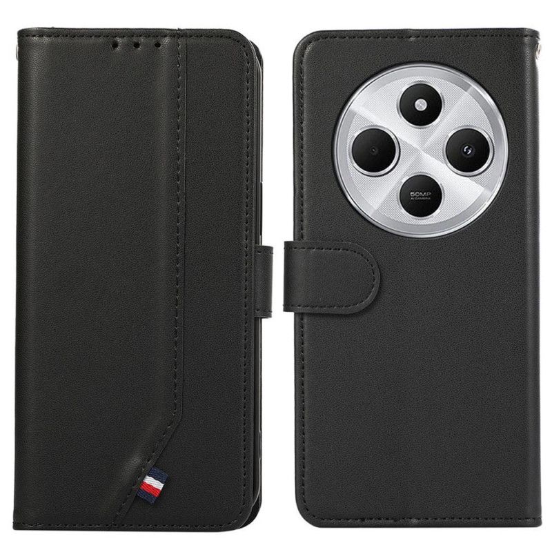 Peněženková Pouzdra Poco C75 Kryty Na Mobil Rfid Ochrana 3 Sloty Na Karty