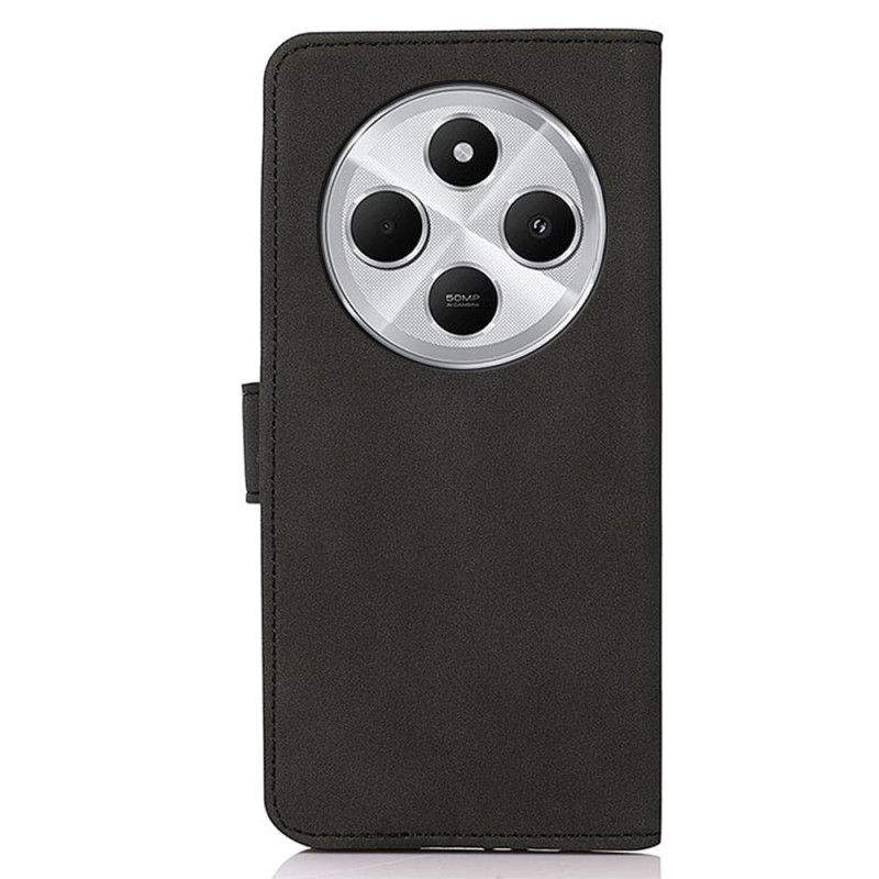 Peněženková Pouzdra Poco C75 Kryty Na Mobil Semišový Efekt Khazneh