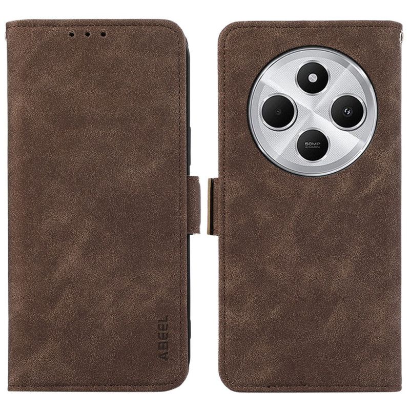 Peněženková Pouzdra Poco C75 Kryty Na Mobil Vintage Abeel